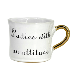 Mittelgroße Kaffeetasse 'Glam'